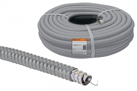 TDM ELECTRIC SQ0407-0117 Металлорукав в ПВХ-изоляции РЗ-Ц-П 25 серый (25м) TDM